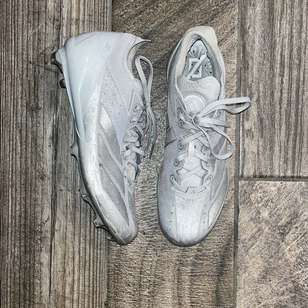 Adidas Light Gray Athletic cleats Shoes